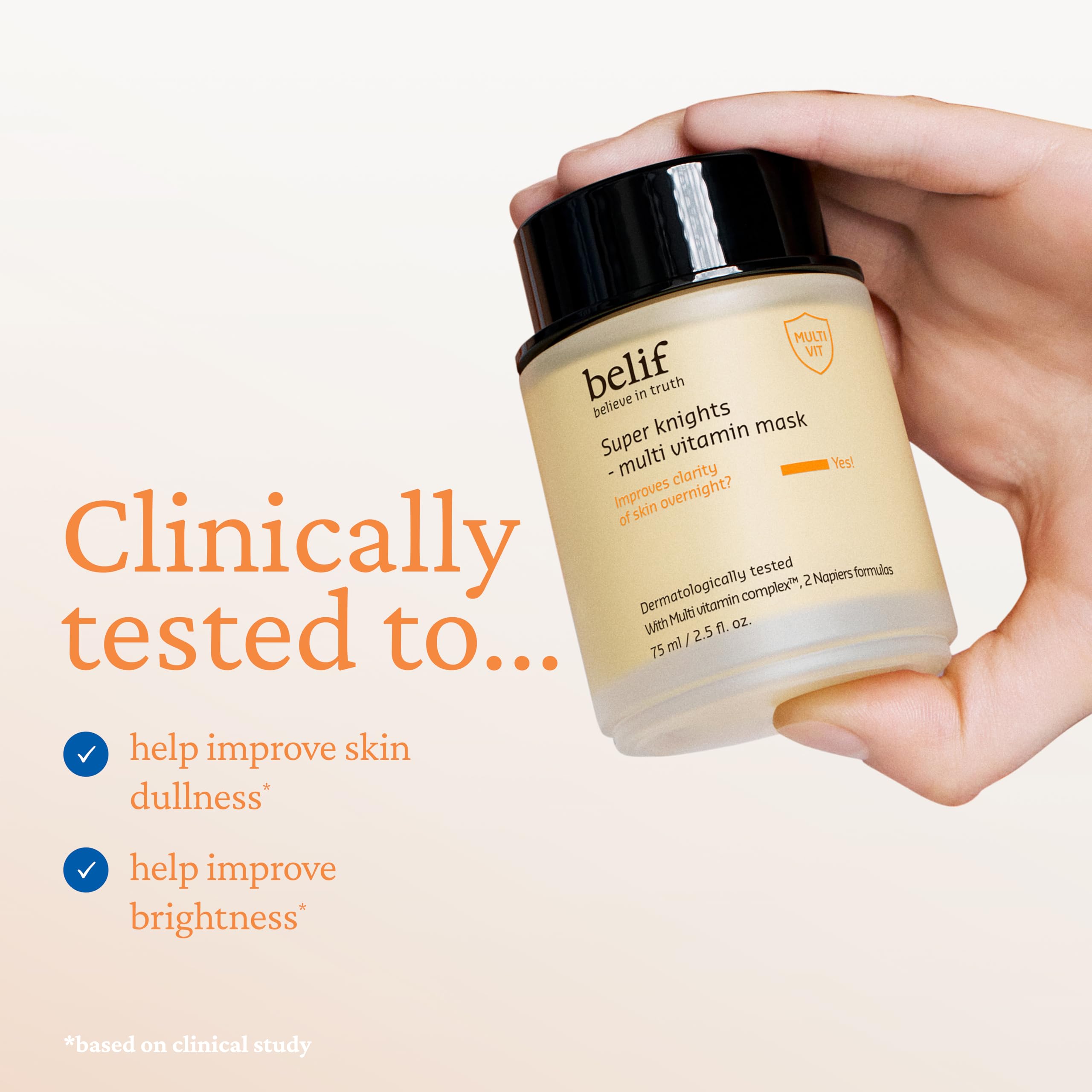 belif Vitamin C Overnight Butter Mask – Hydration, Brightening & Texture Refinement