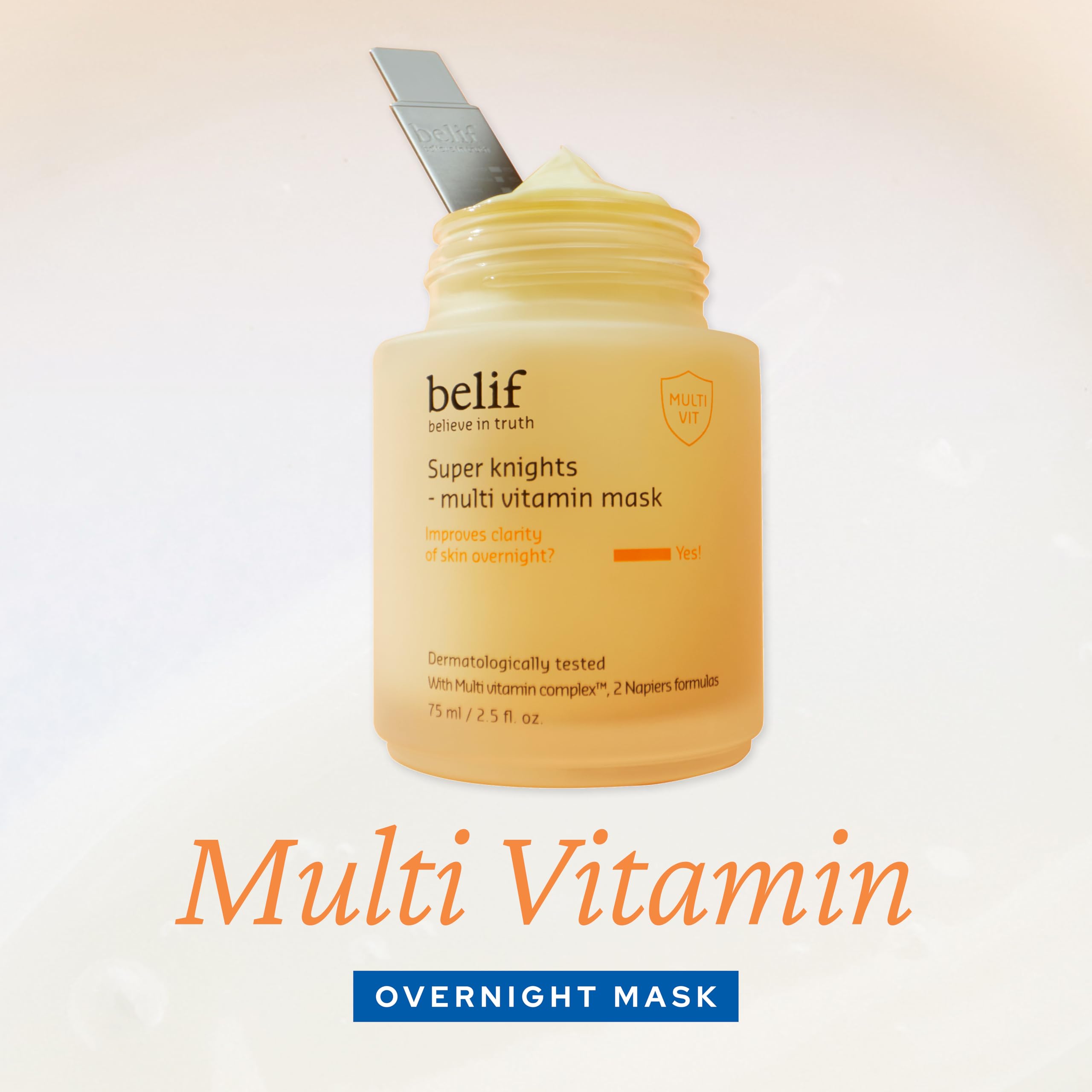 belif Vitamin C Overnight Butter Mask – Hydration, Brightening & Texture Refinement