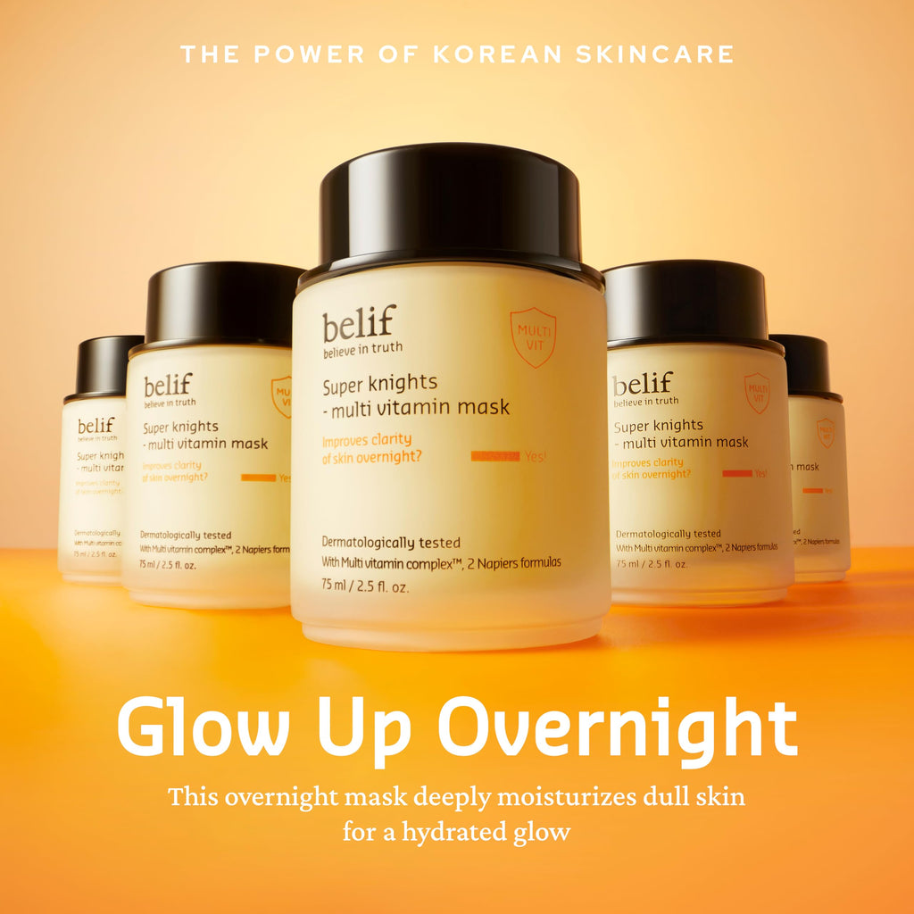 belif Vitamin C Overnight Butter Mask – Hydration, Brightening & Texture Refinement