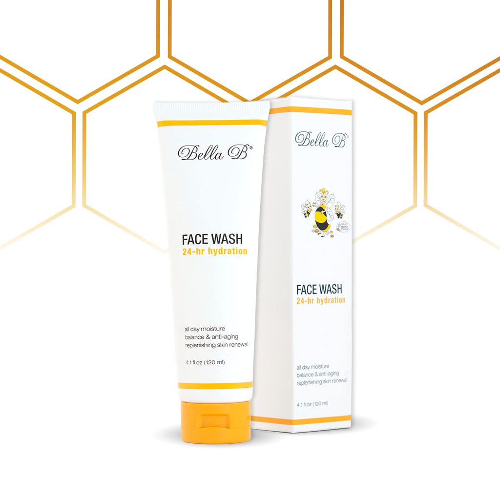 Bella B Face Wash 4.1 oz Tube – Pregnancy-Safe Hydrating Facial Cleanser