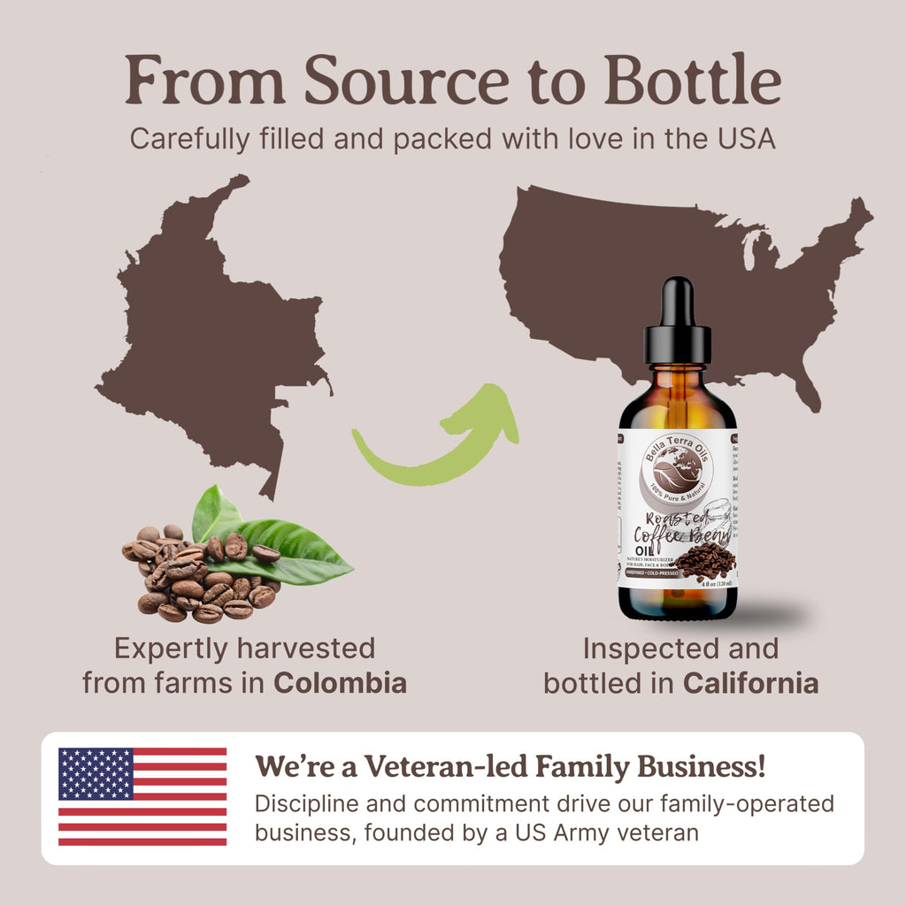 Bella Terra Oils – Roasted Bean Oil 4oz | Flavor Infusion & Skin Nourishment