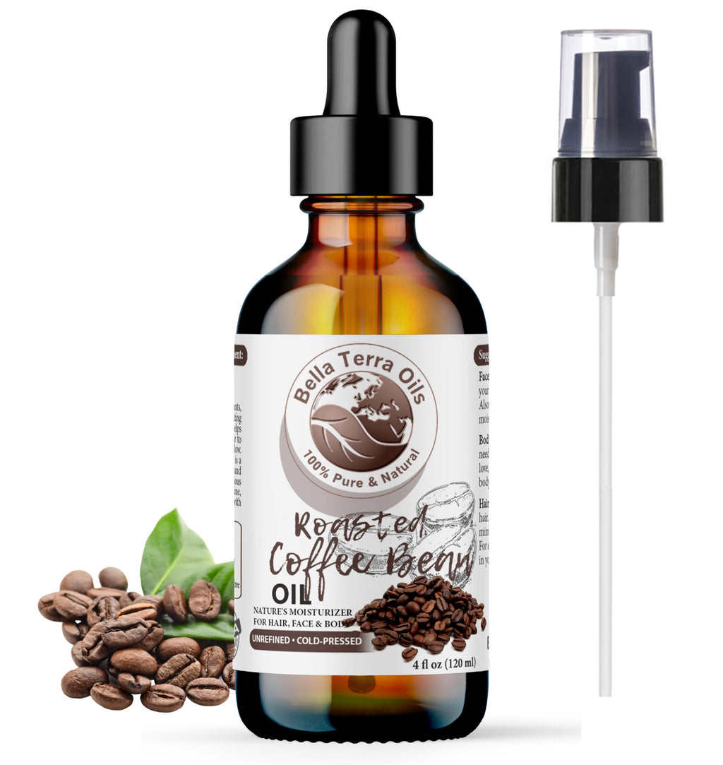 Bella Terra Oils – Roasted Bean Oil 4oz | Flavor Infusion & Skin Nourishment