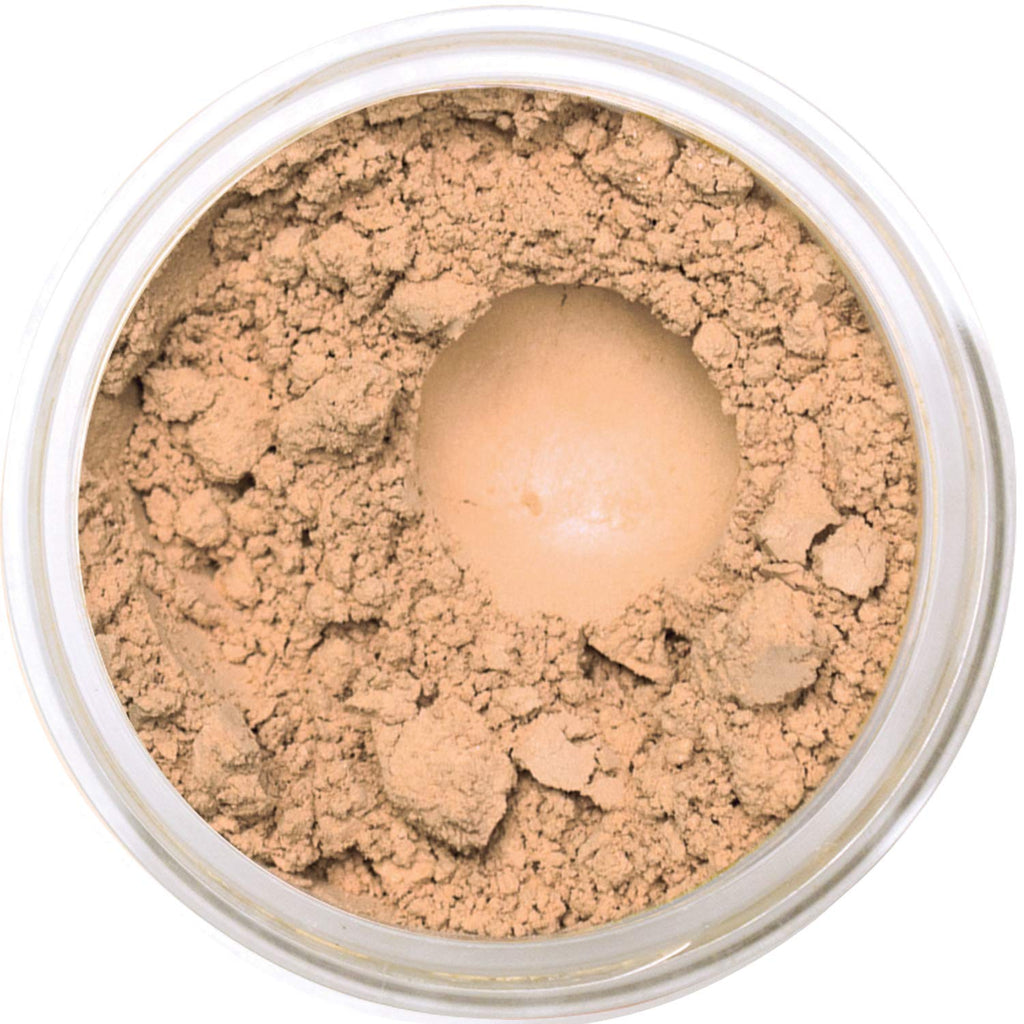 BellaTerra Cosmetics Mineral Powder Foundation Nutmeg – Medium-Deep Warm Matte Coverage | 9g