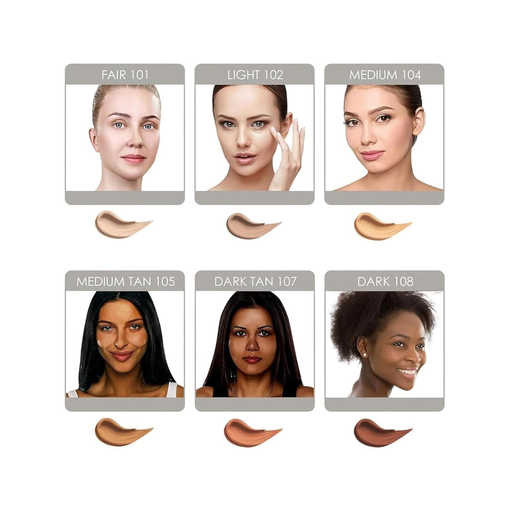 Bellaterra Cosmetics BB Cream Dark 107 | Tinted Moisturizer & Mineral Foundation