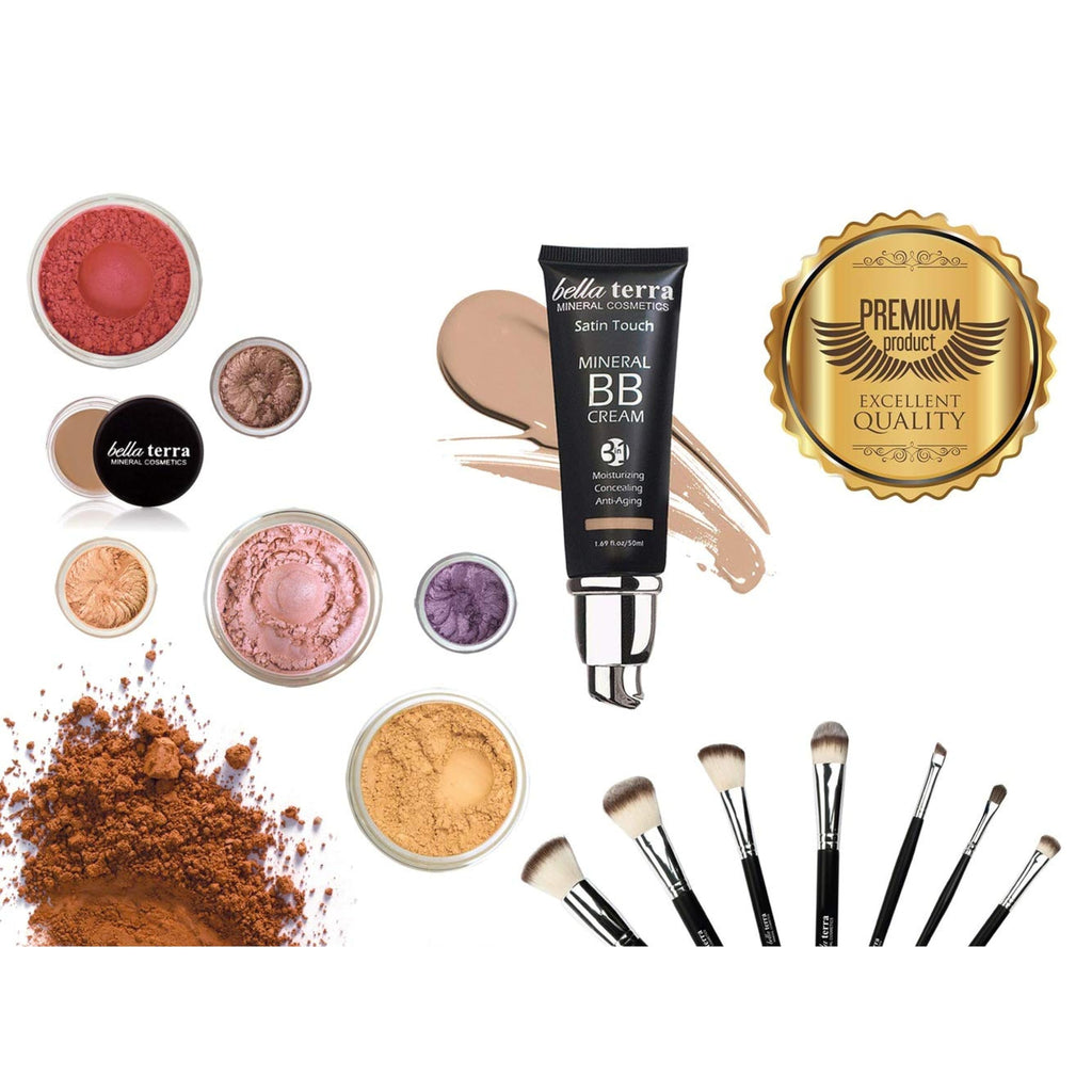Bellaterra Cosmetics Mineral Exfoliating Gel – Gentle Vegan Facial Exfoliator for All Skin Types
