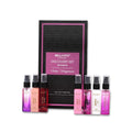 BellaVita Luxury Discovery Set – 7x8ml Women’s Perfumes: Rose, Oud & Pepper | Travel-Ready Gift