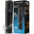 Bell+Howell Vacutrim Cordless Beard Trimmer – Built-In Vacuum, 20-Setting Dial