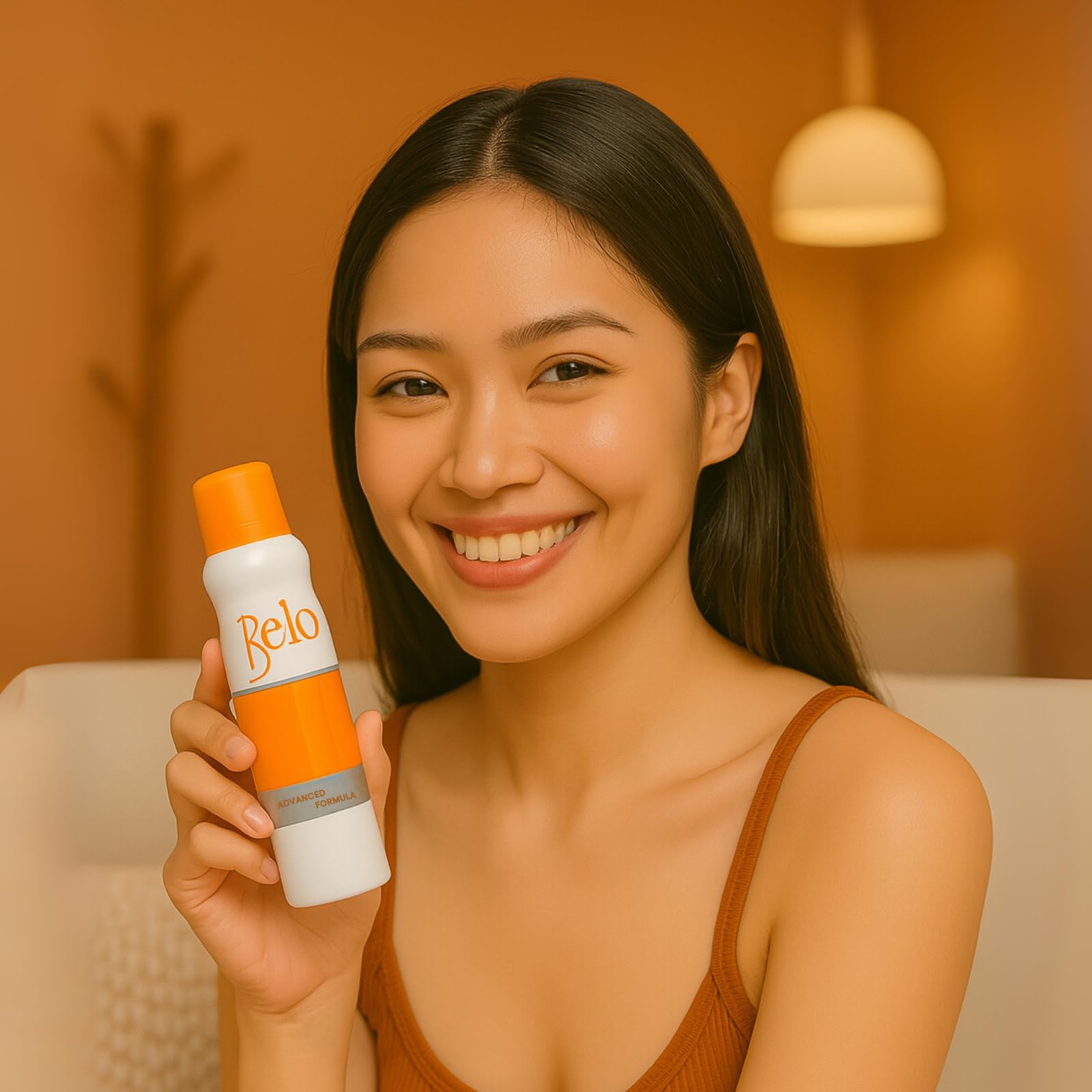 Belo Essentials Advanced Formula Odor Control Deodorant Spray – Gentle Quick-Dry Protection, Fresh Scent, 140ml