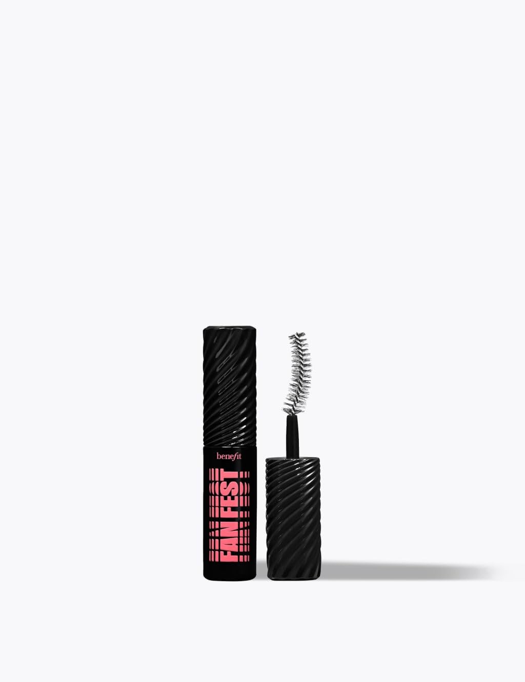 Benefit Fan Fest Mascara Travel Size - Fanning & Volumizing, Hyper Black, Unboxed