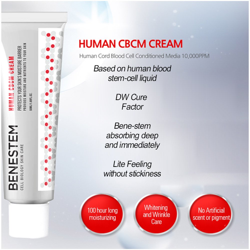 Benestem Human CBCM Cream 50ml – Deep Moisturizing, Hypoallergenic