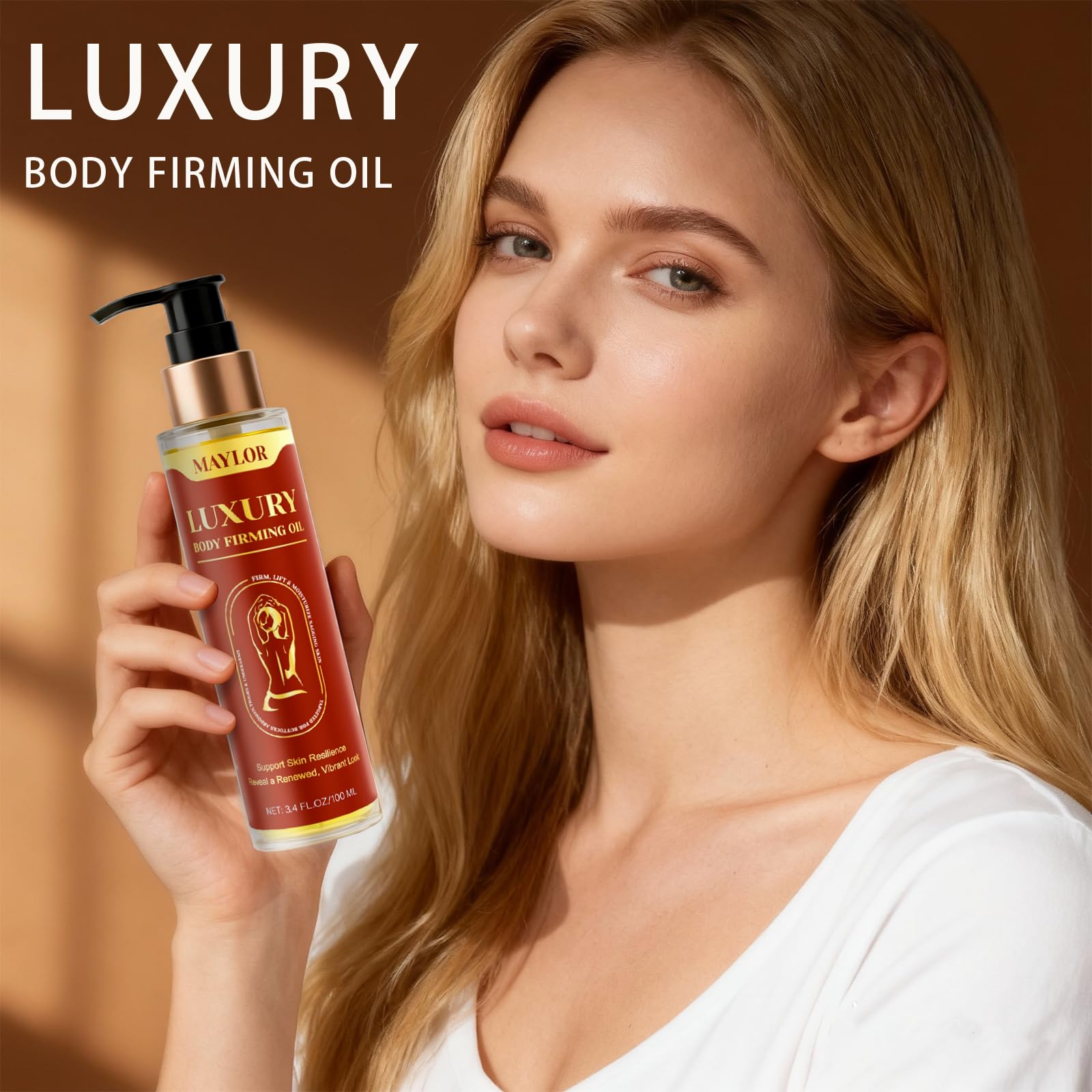 BENIX Body Firming Oil – Luxury Toning & Tightening for Crepey Skin | Hydration & Texture