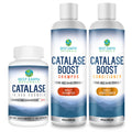Best Earth Naturals Catalase Formula Starter Set – 60 Capsules + Shampoo & Conditioner (8 oz)