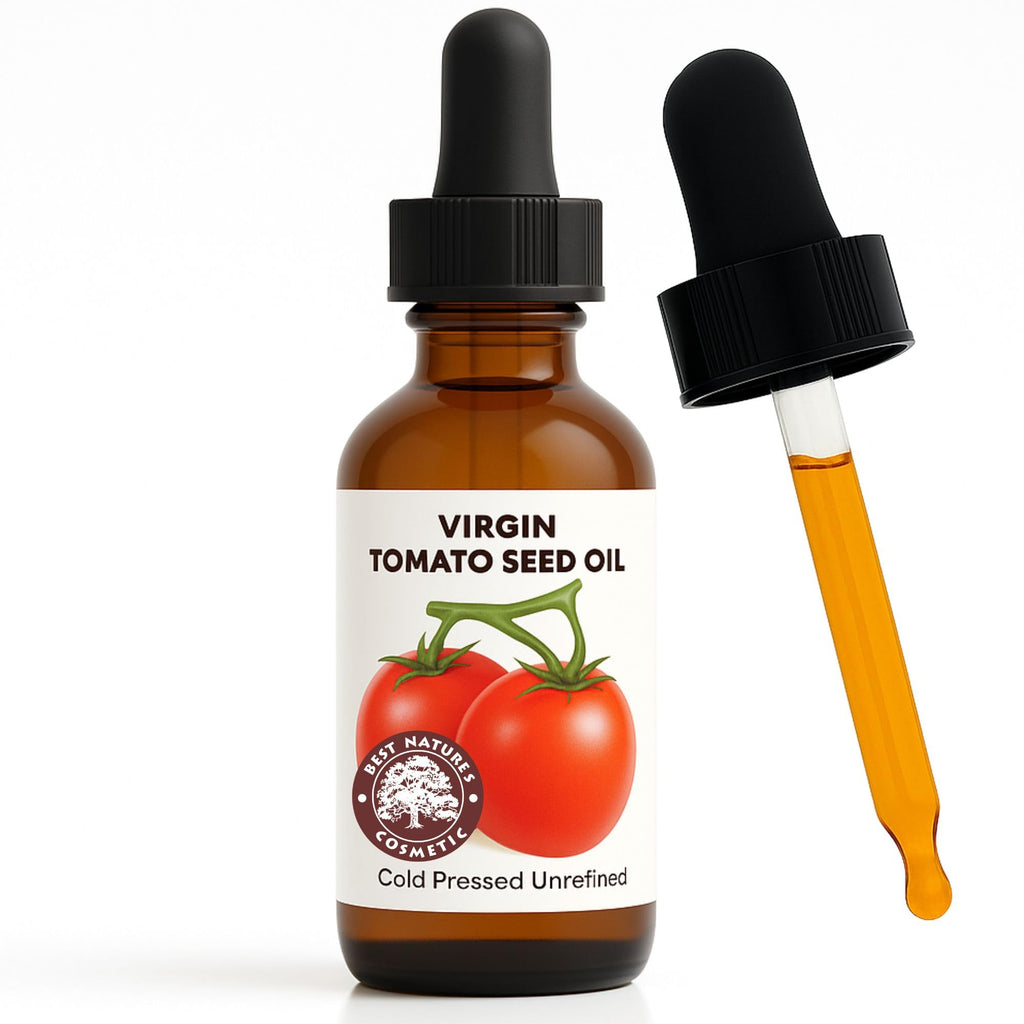Best Nature's Tomato Seed Oil – Cold Pressed, Unrefined (2 oz) | Skin & Hair Moisturizer | Best Nature's Cosmetics