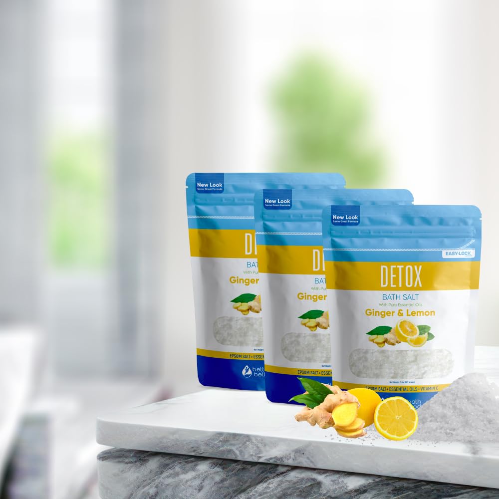 Detox Bath Salt (3-Pack) – 6 Lbs Total | Better Bath Better Body