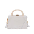 Women's Acrylic Chain Plastic Crossbody Bag