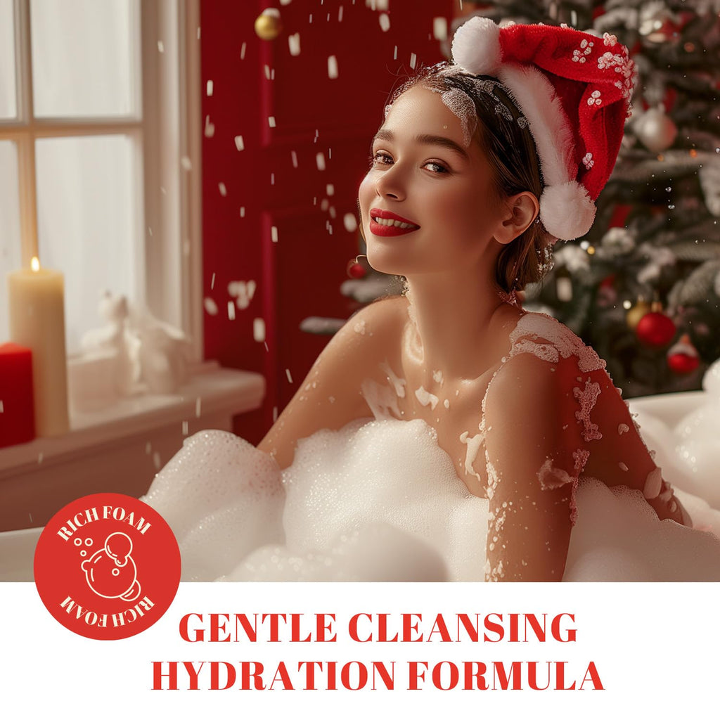 BFFLOVE Christmas Bath Gift Set for Women – Holiday Spa Essentials