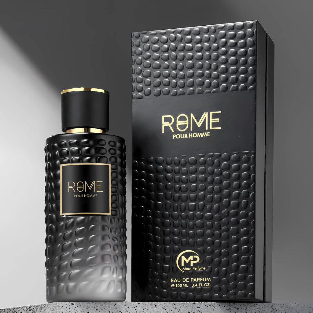 B Bharara Rome Pour Homme Eau de Parfum 100 ml – Fresh Citrus, Ginger & Cedarwood