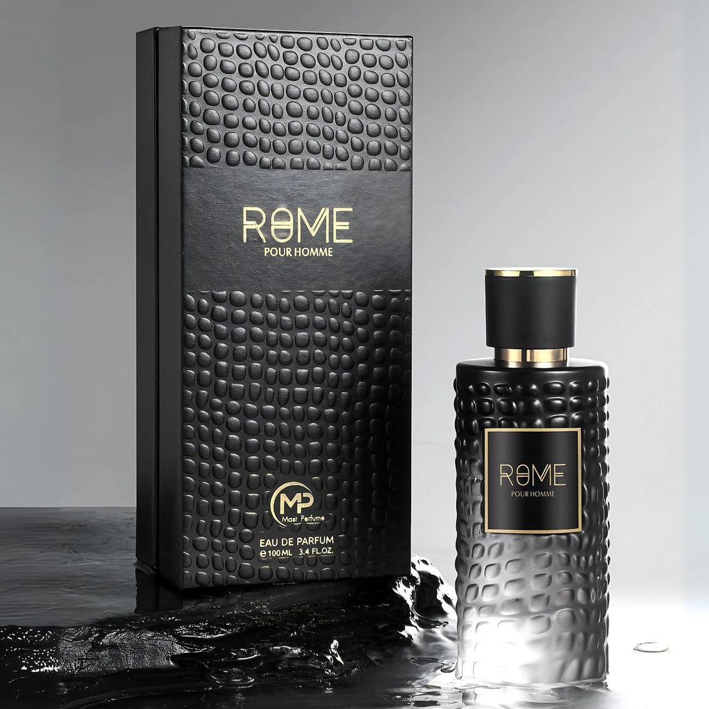B Bharara Rome Pour Homme Eau de Parfum 100 ml – Fresh Citrus, Ginger & Cedarwood