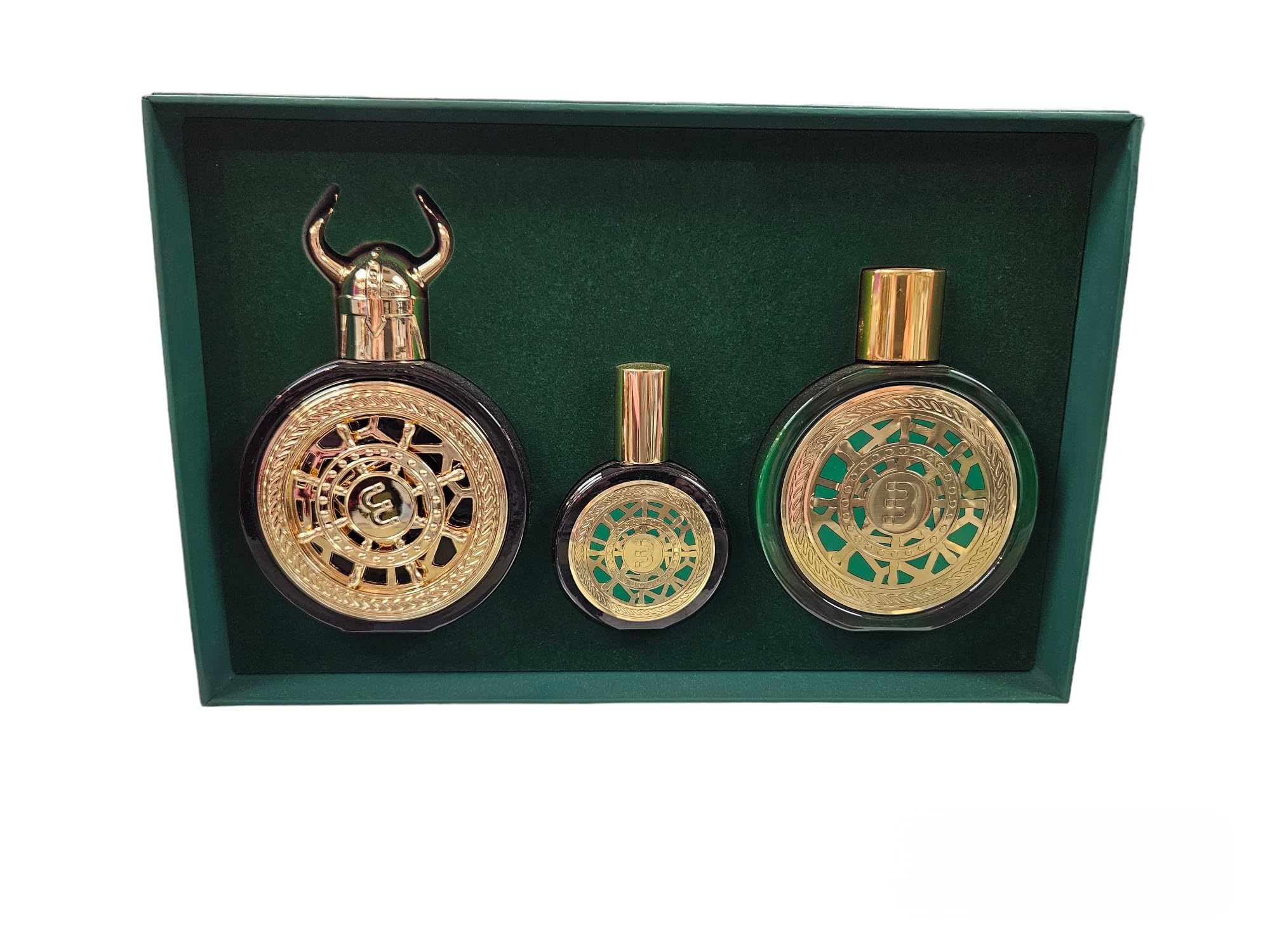Bharara Viking Dubai Gift Set – Parfum 100ml, Mini 30ml, and Body Lotion 180ml