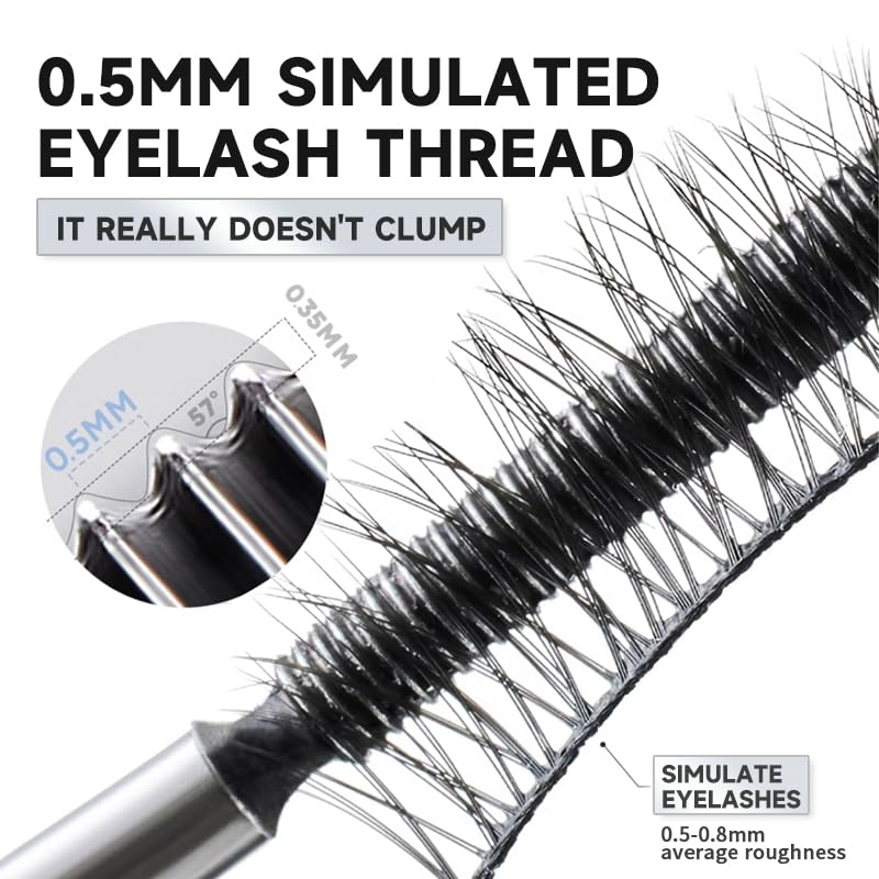 Biewals Iron Wand Mascara 2-Pack – Volumizing, Curling & Smudge-Proof