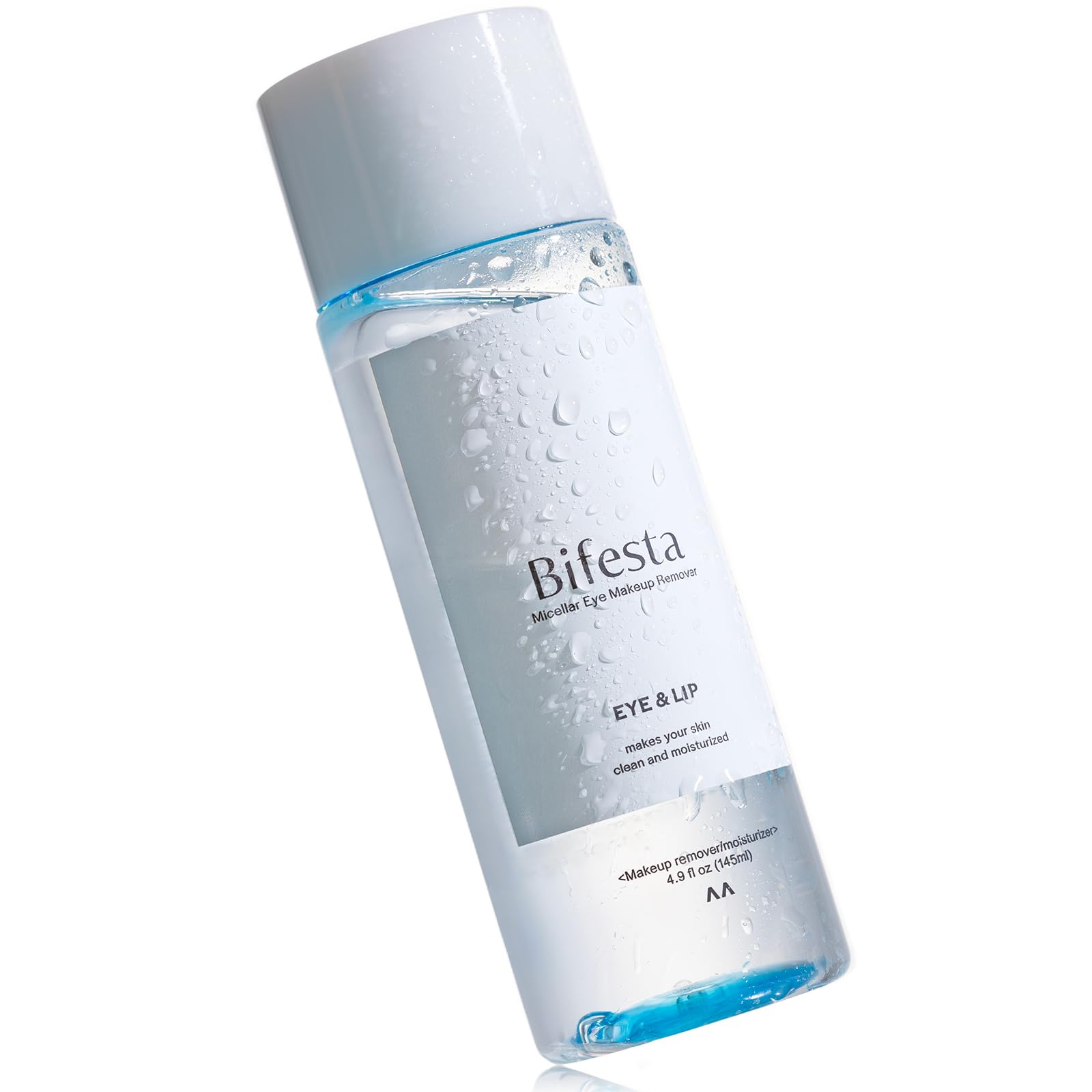 Bifesta Eye & Lip Micellar Remover – Dual-Phase, Fragrance-Free, 145 ml (Made in Japan)