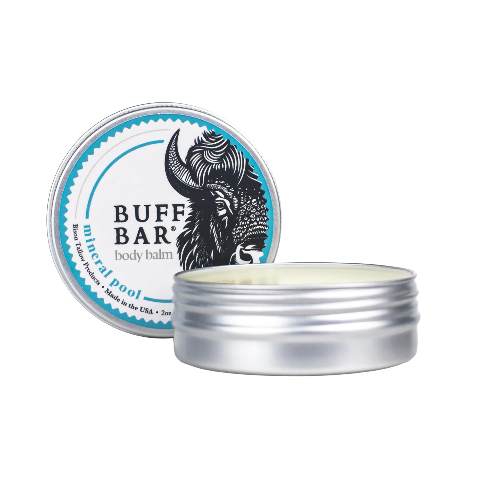 Big Crazy Buffalo Pure Bison Tallow Balm – Mineral Pool Scented Hydrating Body Butter