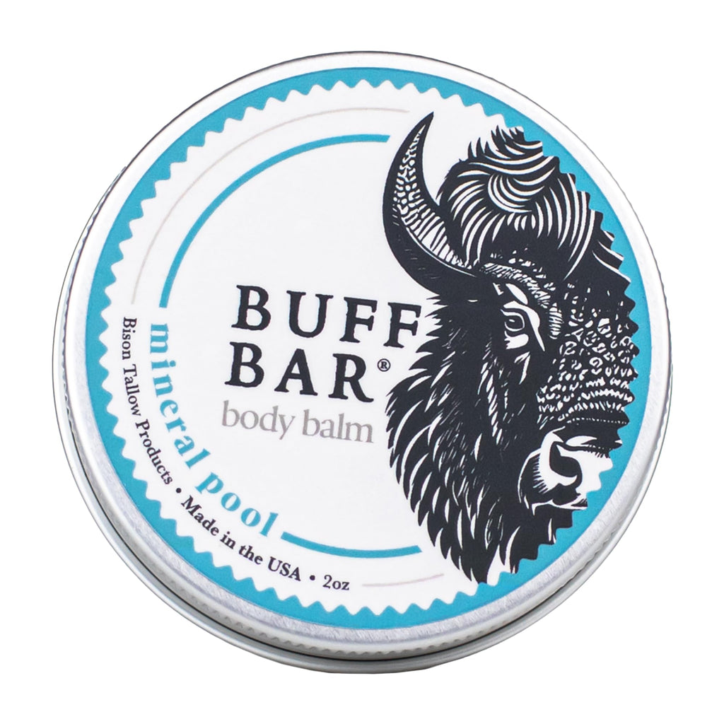 Big Crazy Buffalo Pure Bison Tallow Balm – Mineral Pool Scented Hydrating Body Butter