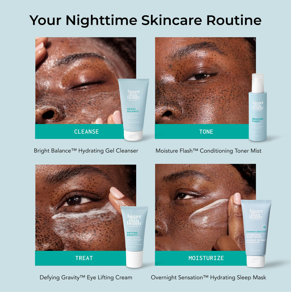 Bigger Than Beauty Skincare Defying Gravity Eye Lifting Cream – Plant-Based Retinol, Green Tea, Vegan & Cruelty-Free