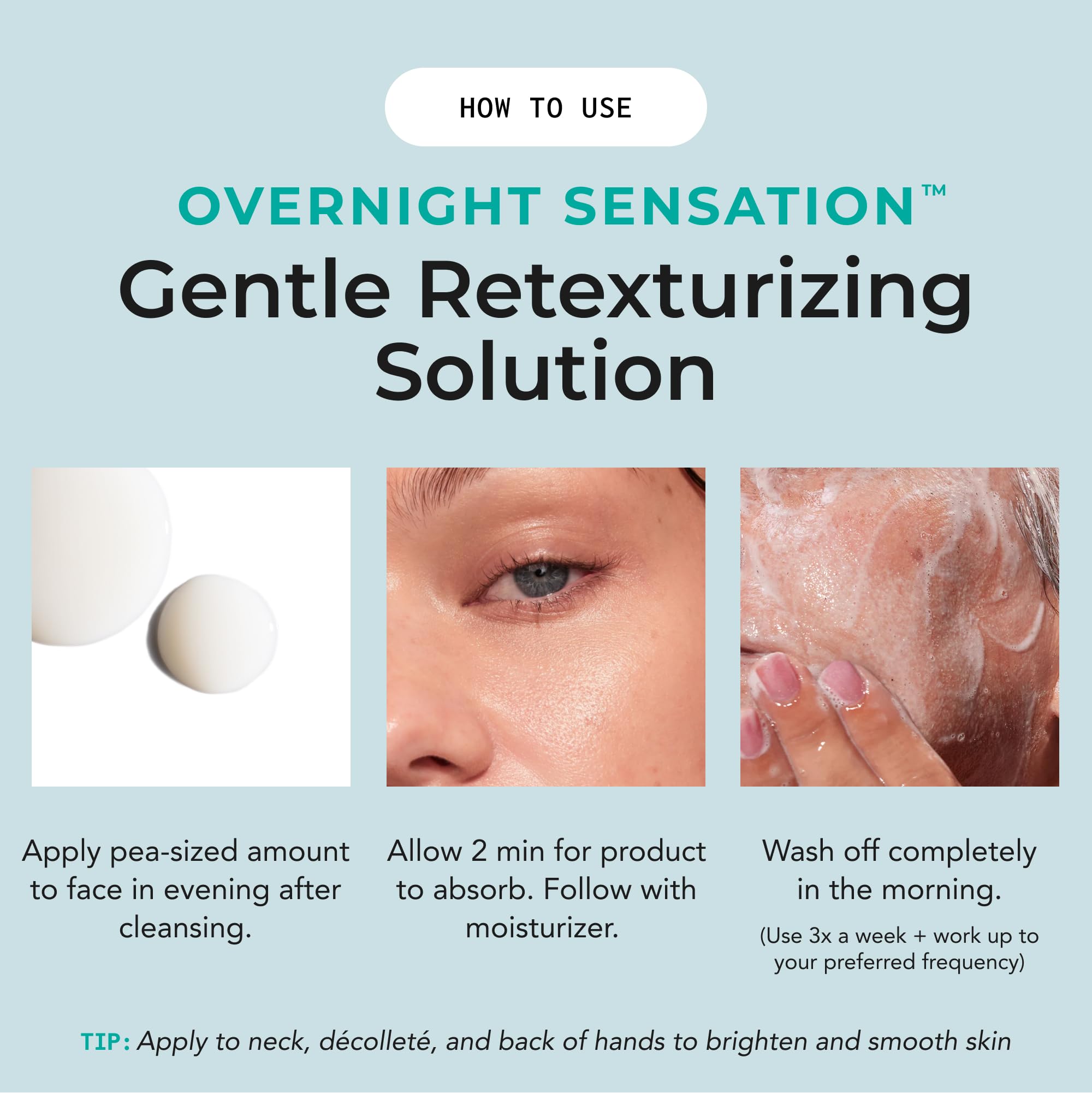 Bigger Than Beauty Skincare Overnight Sensation – Gentle Retexturizing Solution