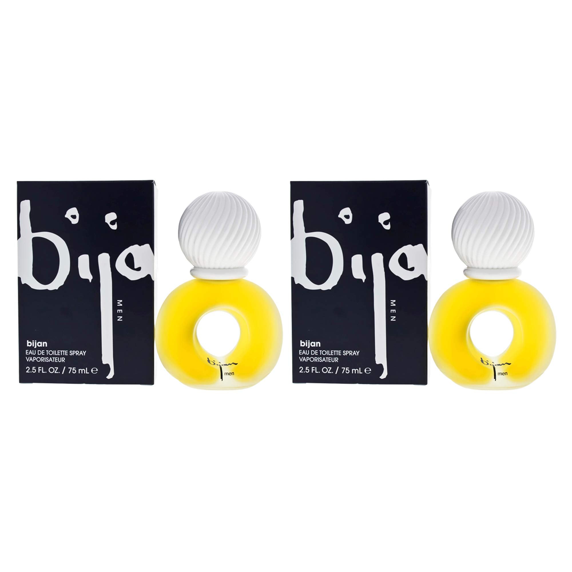 Bijan Eau De Toilette Spray for Men – 2.5 oz x 2 (Pack)