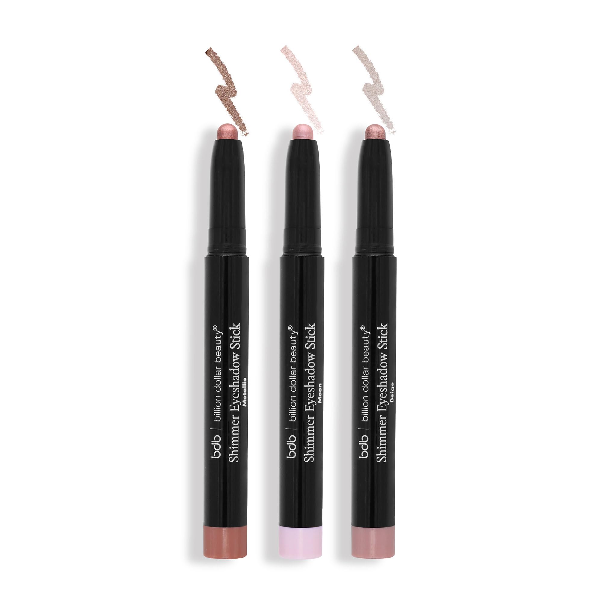 Billion Dollar Brows BDB Shimmer Eyeshadow Stick – Amour | Multi-Use Sparkly Eye Makeup