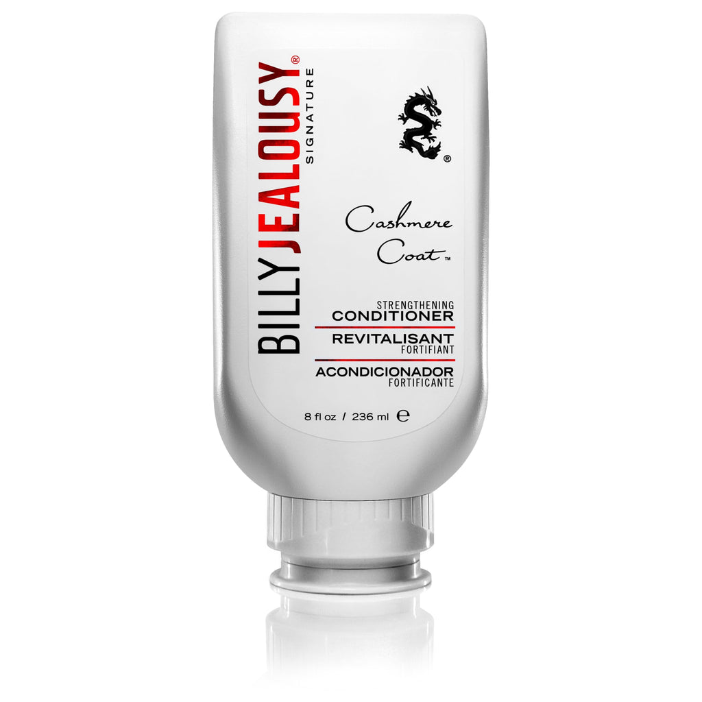 Billy Jealousy Cashmere Coat Hair Conditioner for Men – Strength, Hydration & DHT-Blocking Care (8 Fl Oz)