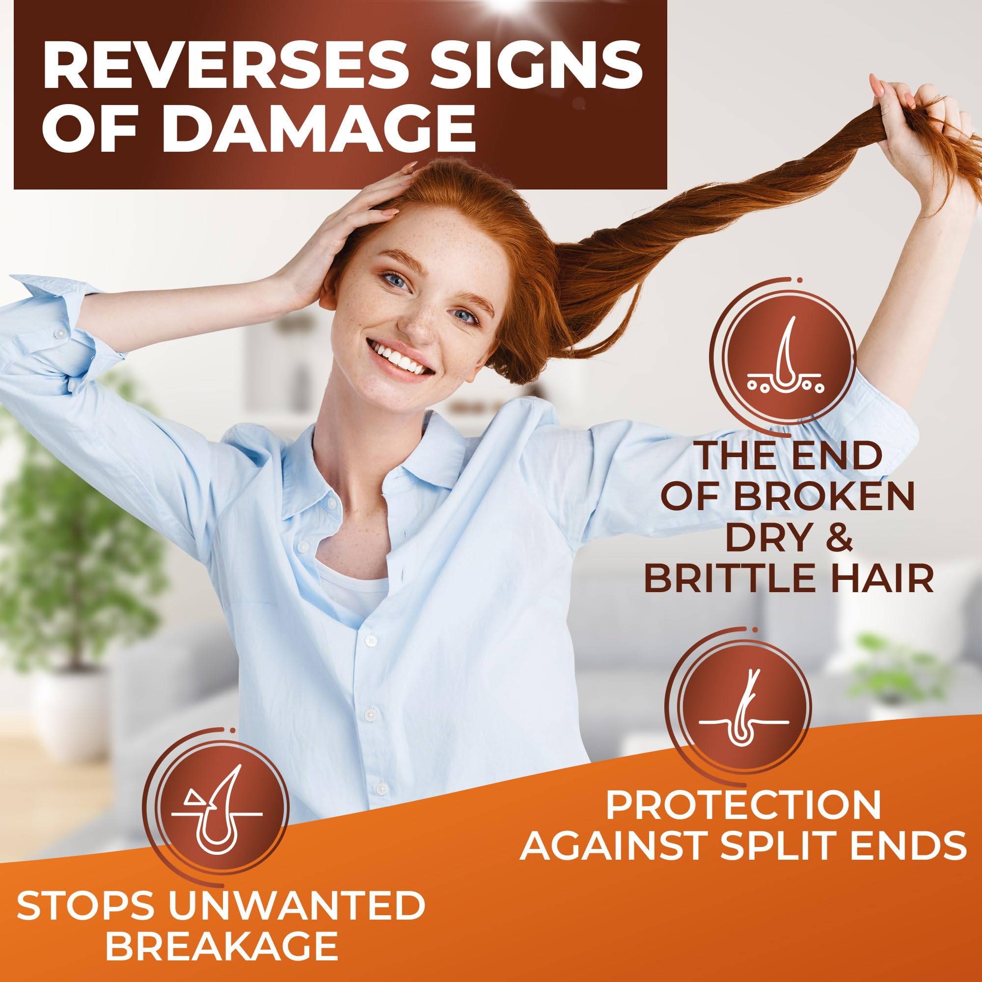 BINGO HAIR CARE Moroccan Argan Oil Shampoo & Conditioner Set | Sulfate Free