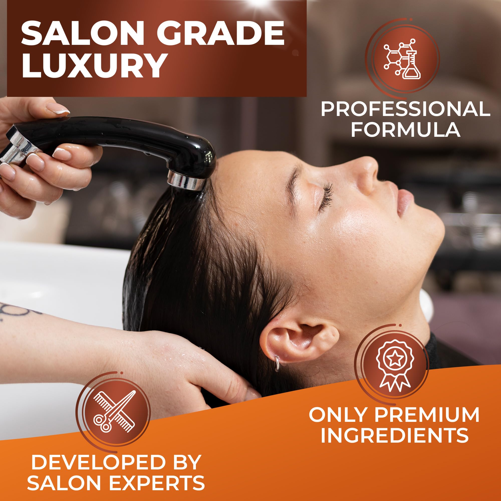 BINGO HAIR CARE Moroccan Argan Oil Shampoo & Conditioner Set | Sulfate Free