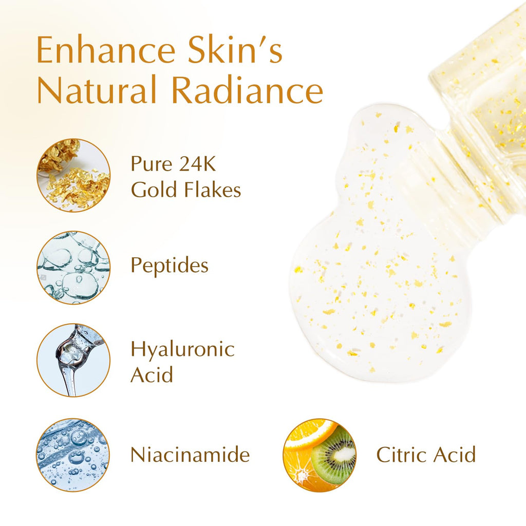 Bio Essence Bio-Gold Gold Water 100ml | Hydrating 24K Gold Serum for Radiant Skin