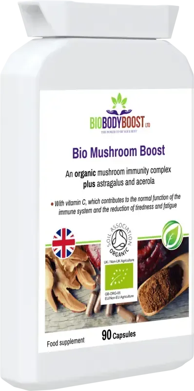 Bio Mushroom Boost | Organic Immunity Blend UK