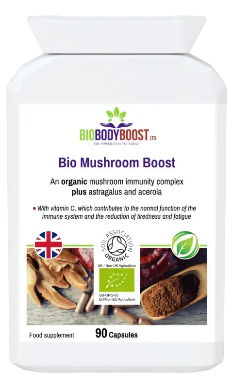 Bio Mushroom Boost | Organic Immunity Blend UK