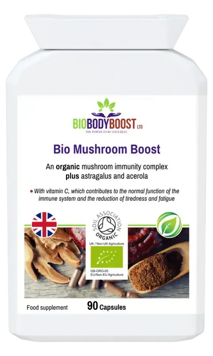 Bio Mushroom Boost | Organic Immunity Blend UK
