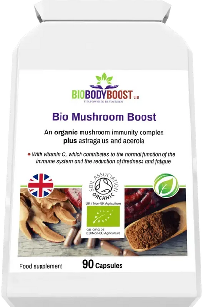 Bio Mushroom Boost | Organic Immunity Blend UK