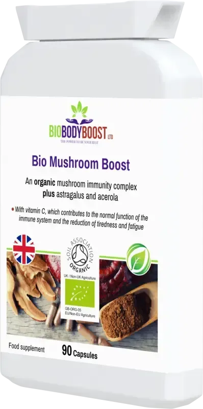 Bio Mushroom Boost | Organic Immunity Blend UK