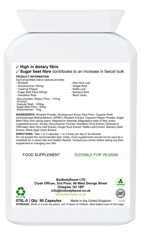 BioBLAST Healthy Bowels Blend | Digestive Support UK
