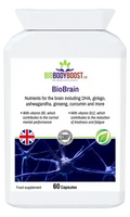 Biobrain Nootropic Capsules | Focus, Energy & Clarity UK