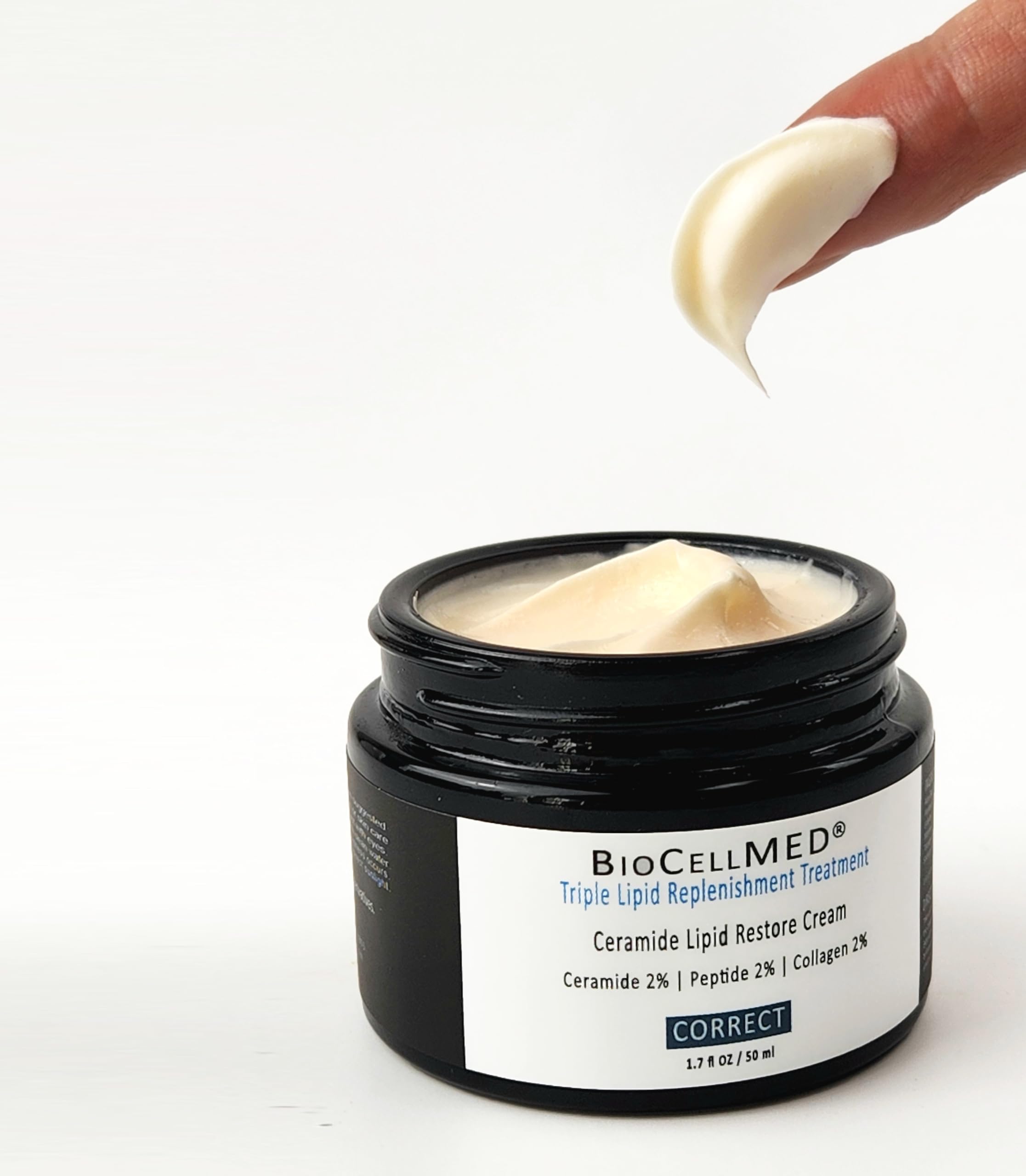 BIOCELLMED Triple Lipid Restore Ceramide Cream 2:2:2 Night Face Cream – Silicone-Free, Paraben-Free for Aging, Normal & Dry Skin