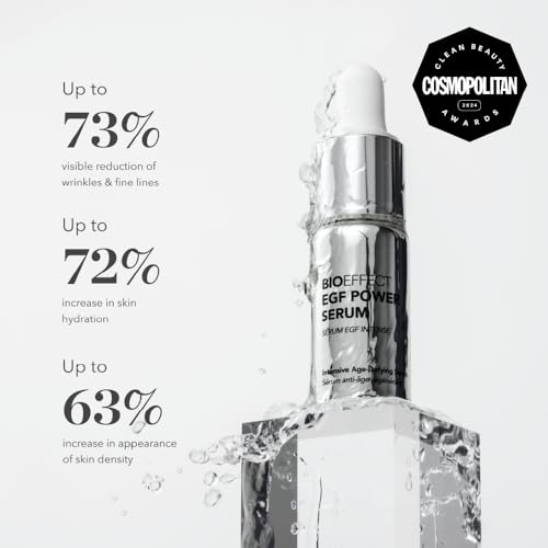 BIOEFFECT EGF Power Serum | Growth Factor Serum with EGF, KGF & Hyaluronic Acid | 15 mL