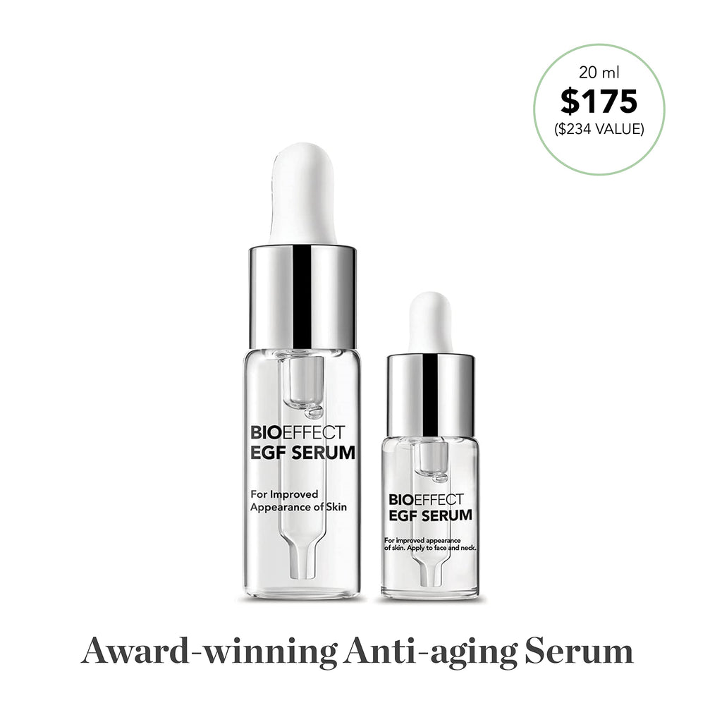 BIOEFFECT EGF Serum | Barley Growth Factor + Hyaluronic Acid for Hydration, Firmness & Smooth Skin | 20 mL