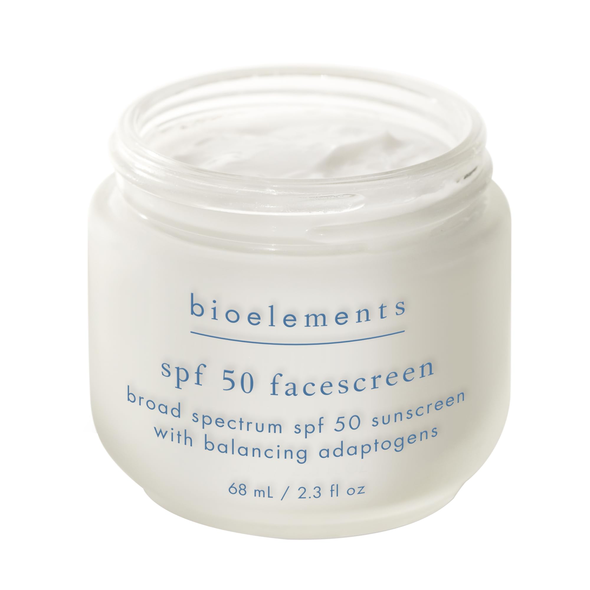 Bioelements FaceScreen SPF 50 – 2.3 oz | Antioxidant Broad-Spectrum Sunscreen Moisturizer | Vegan & Gluten-Free