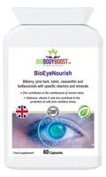 BioEyeNourish Vision Support Supplement | Bilberry & Lutein UK