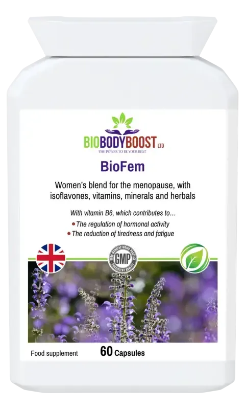 BioFem Women's Menopause Blend | Hormone & Mood Support UK