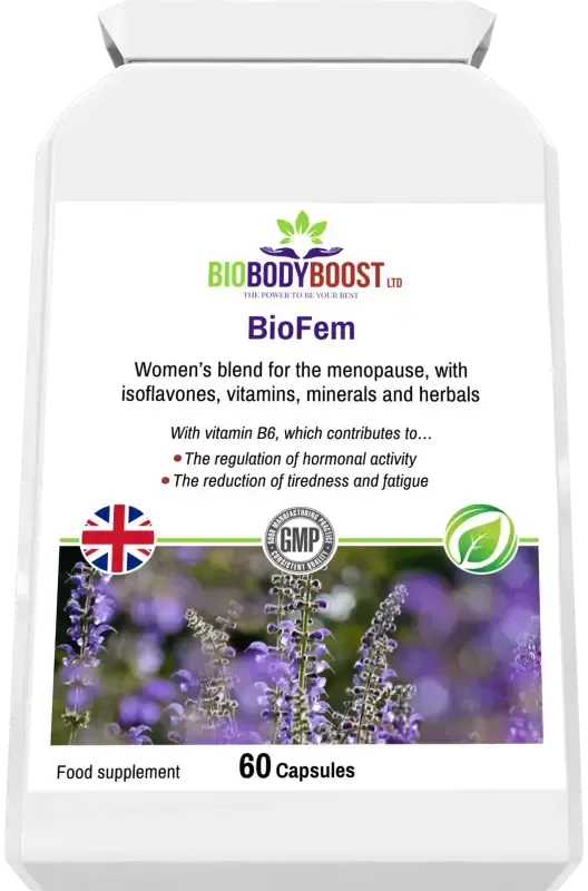 BioFem Women's Menopause Blend | Hormone & Mood Support UK