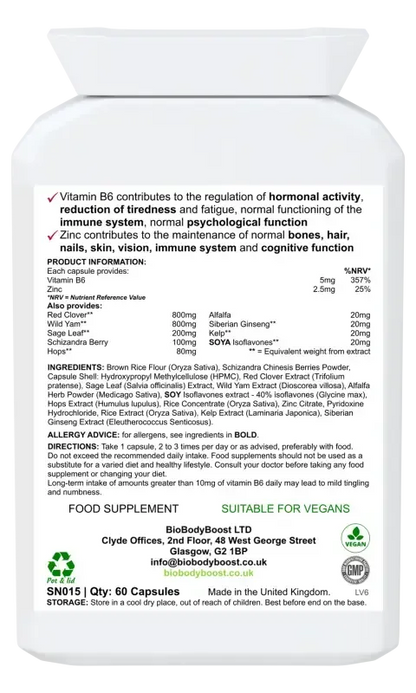BioFem Women's Menopause Blend | Hormone & Mood Support UK